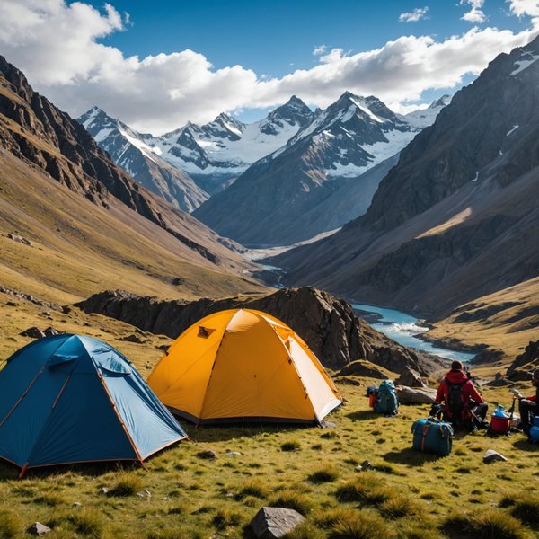 Comment organiser un camping pour une expédition de randonnée dans les Andes ?