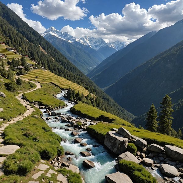 Quels sont les meilleurs itinéraires pour une randonnée dans les montagnes de l'Himalaya, Bhoutan?